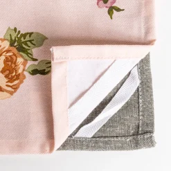 Set de 2 paños BELLISSIMA ANNABEL rosa 46x65cm