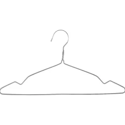 Set De 10 Perchas En Metal Y Pvc