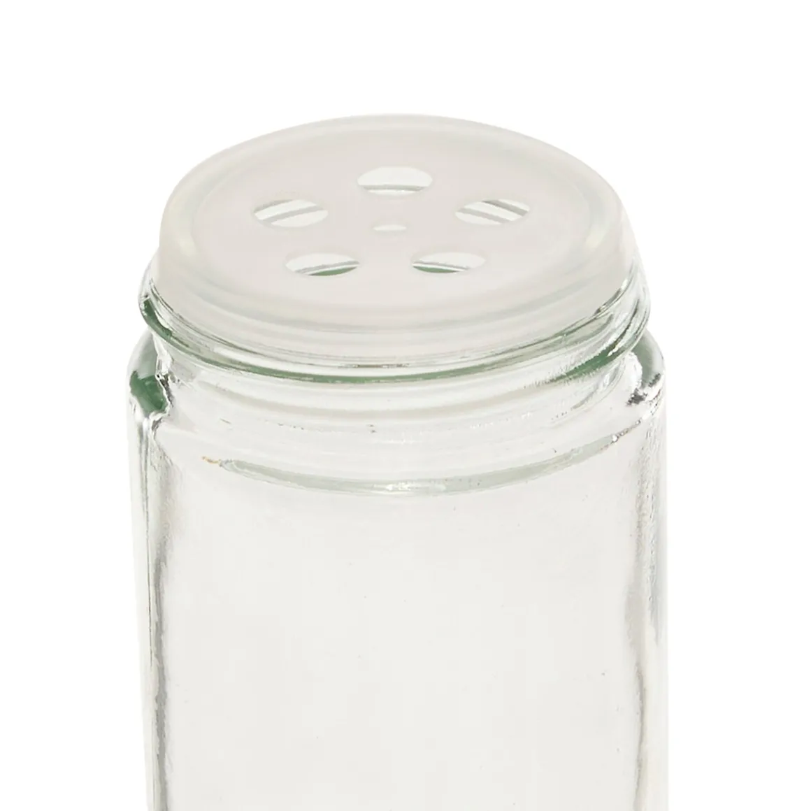 Set de 16 tarros negros con soporte giratorio