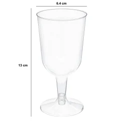 Set de 12 vasos reutilizables 15cl