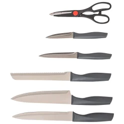 Set de cuchillos y tijeras con soporte NÉO