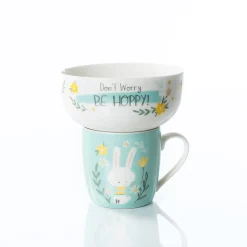 Set Taza Y Bowl Be Happy