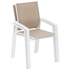 Silla Axiome Lino/Blanco