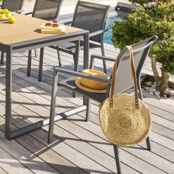 Silla ESSENTIA gris antracite