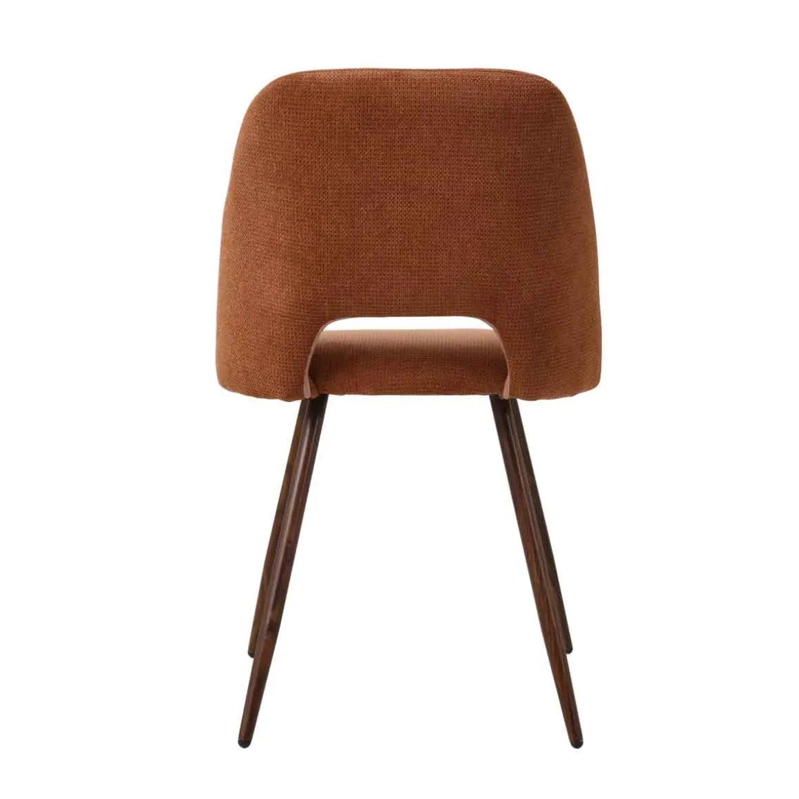 Silla FRESNO de tejido terracota