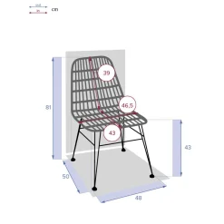 Silla LAMBADA sesame beige