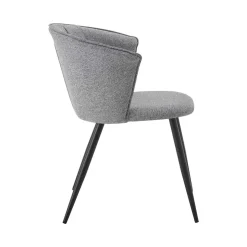 Silla LOLA gris de tela