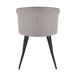 Silla LOLA taupe de tejido