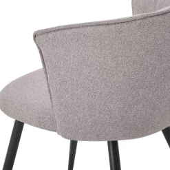 Silla LOLA taupe de tejido