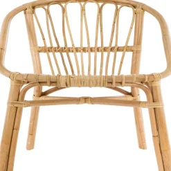 Silla Natural Dream De Ratán 56x56x80Cm