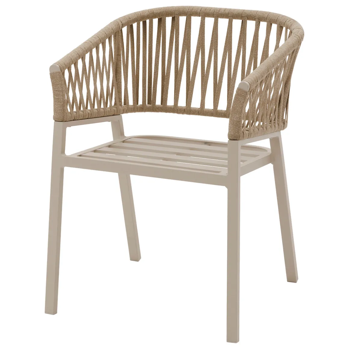 Silla ORIENGO beige argile