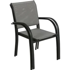 Silla PIAZZA galet y graphite