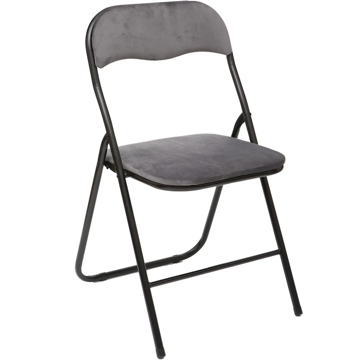 Silla Plegable C/Asiento De Terciopelo