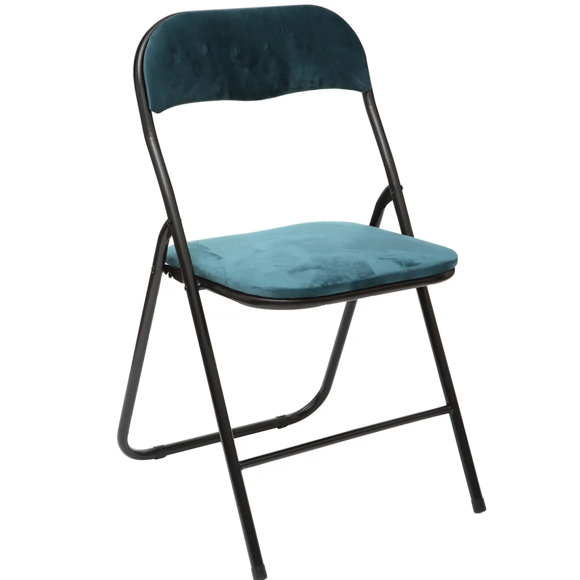 Silla Plegable C/Asiento De Terciopelo