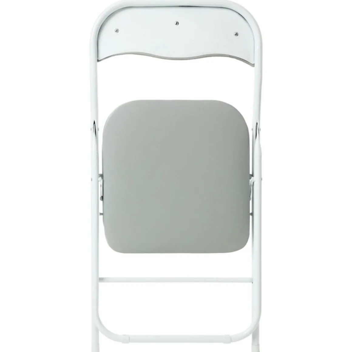 Silla plegable con asiento gris