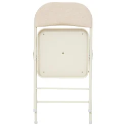 Silla plegable FLEXY beige de metal