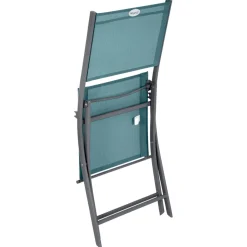 Silla plegable MODULA azul canard