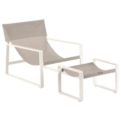 Silla relax LAMBINIO blanca