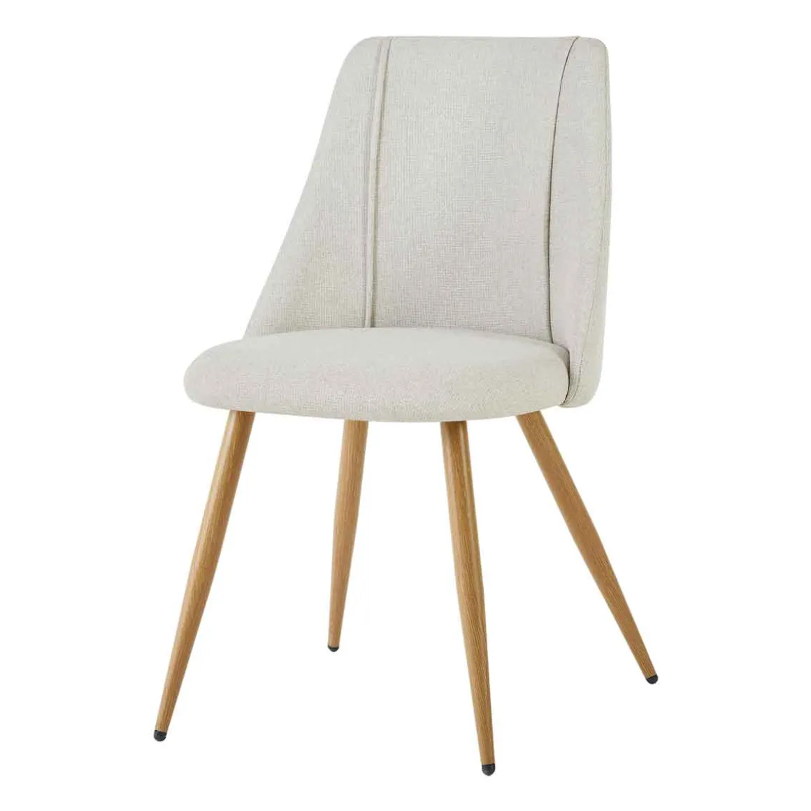Silla SAKURA de tejido beige
