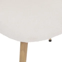 Silla Slano Bouclee Blanco 54x52x84Cm