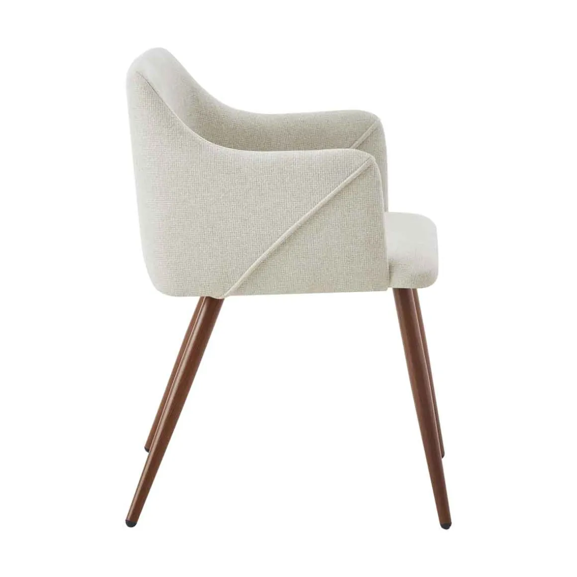 Sillón ALDRIDGE de tejido beige