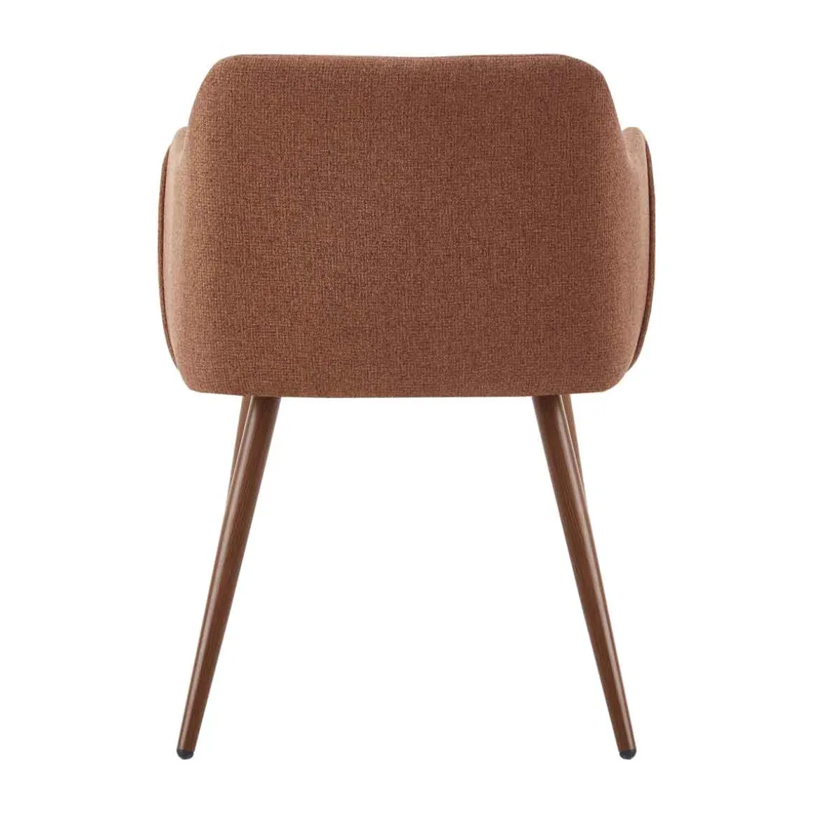 Sillón ALDRIDGE de tejido terracota