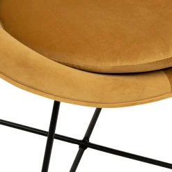 Sillón Evan Ocre 76x67x73Cm