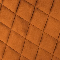 Sillón Marlo Ámbar De Terciopelo