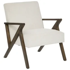 Sillón Tela Color Crudo 81.5x75x67.5Cm