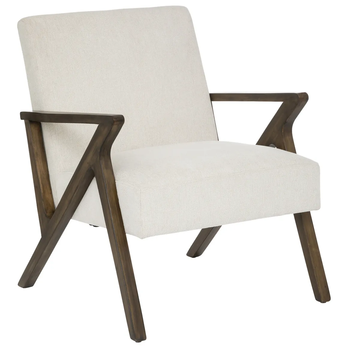 Sillón Tela Color Crudo 81.5x75x67.5Cm