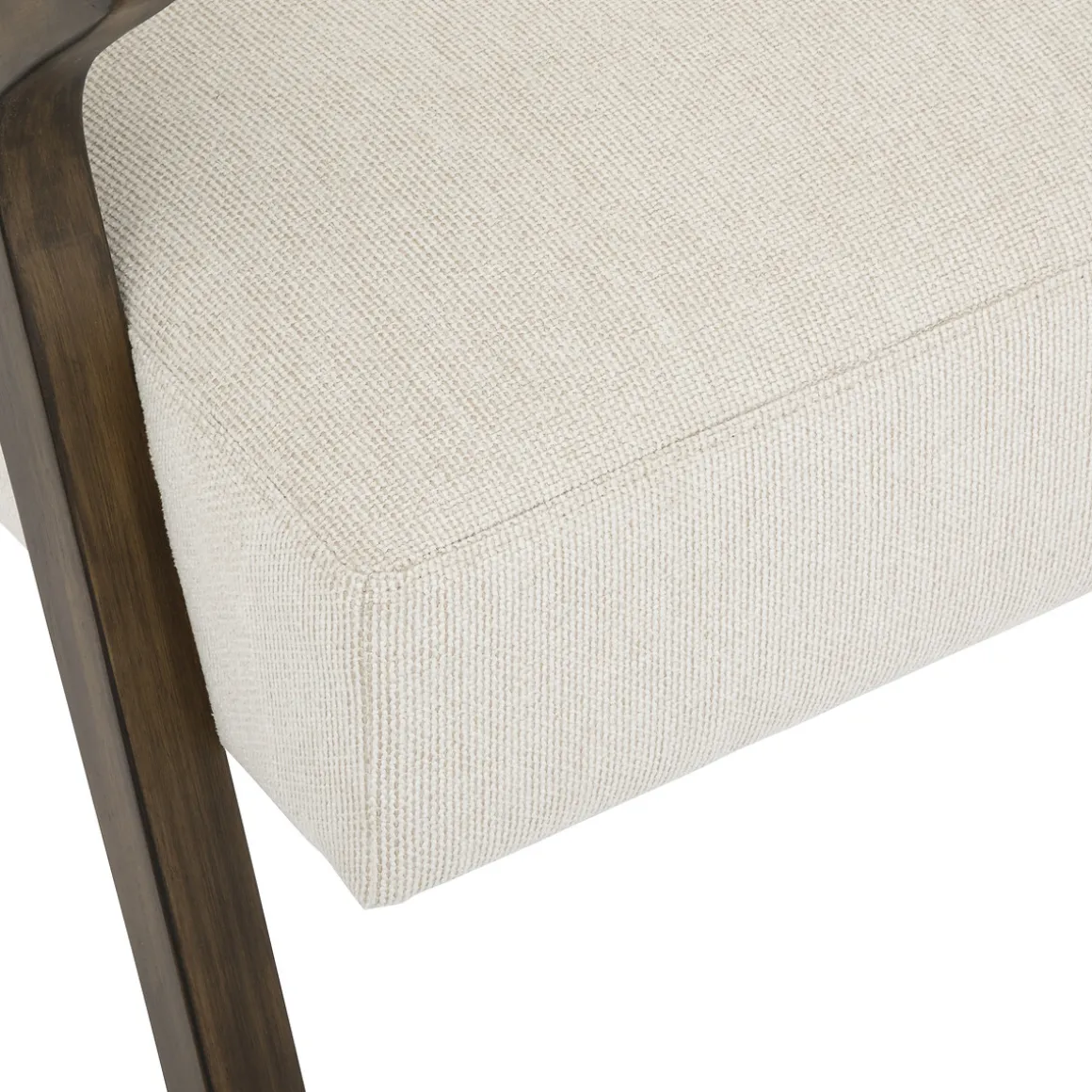 Sillón Tela Color Crudo 81.5x75x67.5Cm