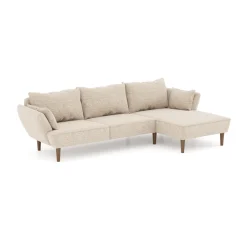 Sofá Bruges Beige Con Chaise Longue