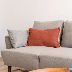 Sofá Bruges Gris 225x99x82Cm