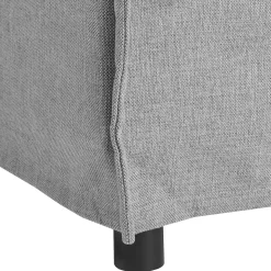 Sofá ODILON gris claro 3 plazas