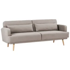 Sofa cama JACK beige de tejido