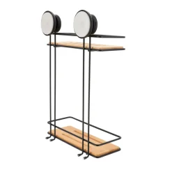 Soporte De Ducha C/2 Niveles Y Ventosas