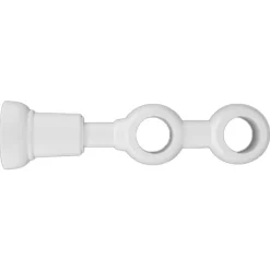 Soporte Doble D28 Blanco