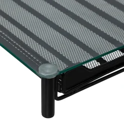 Soporte metálico negro para 60 cápsulas de café