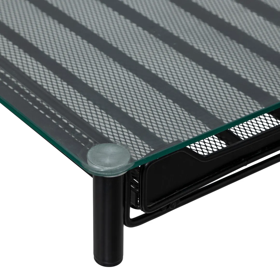 Soporte metálico negro para 60 cápsulas de café