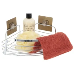 Soporte/Estante De Esquina De Acero Inox