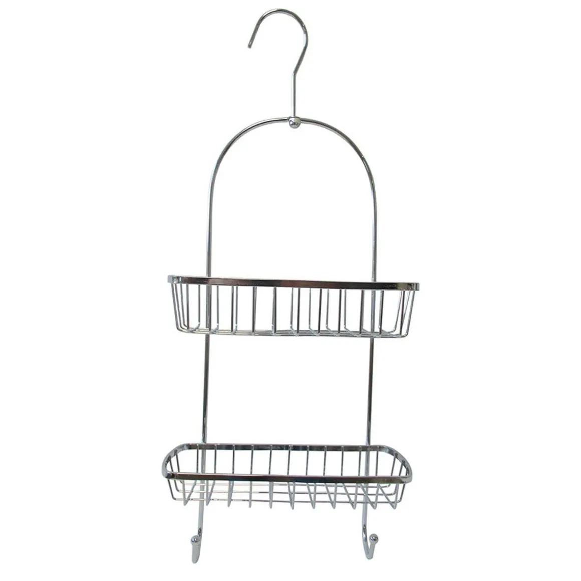 Soporte/Estante Ducha De Metal Cromado