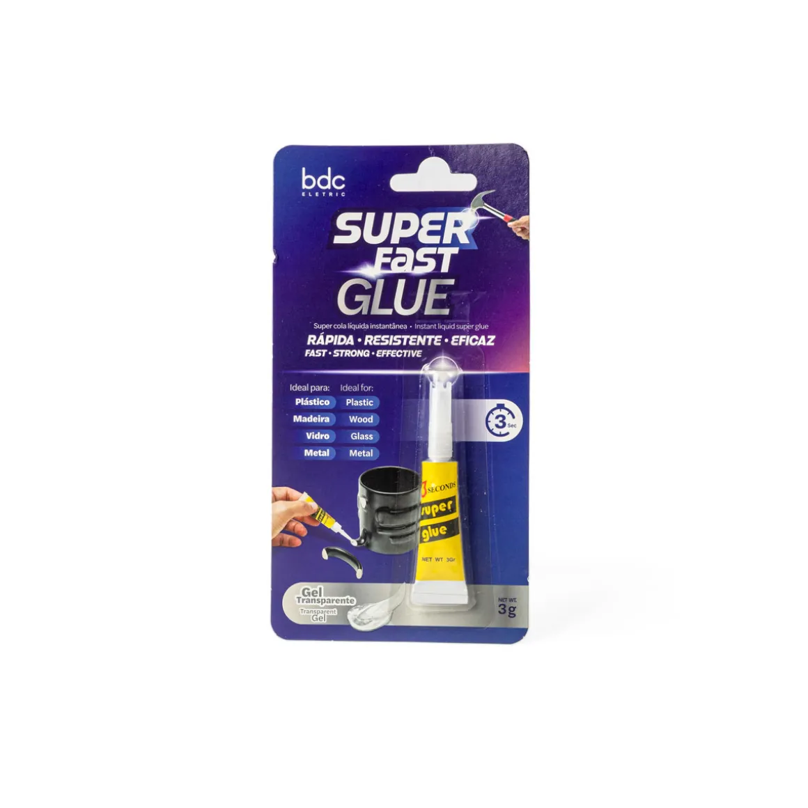 Super Glue 3 BDC Tubo