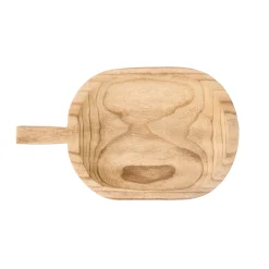 Tabla Beige De Madera Quemada 40x24cm