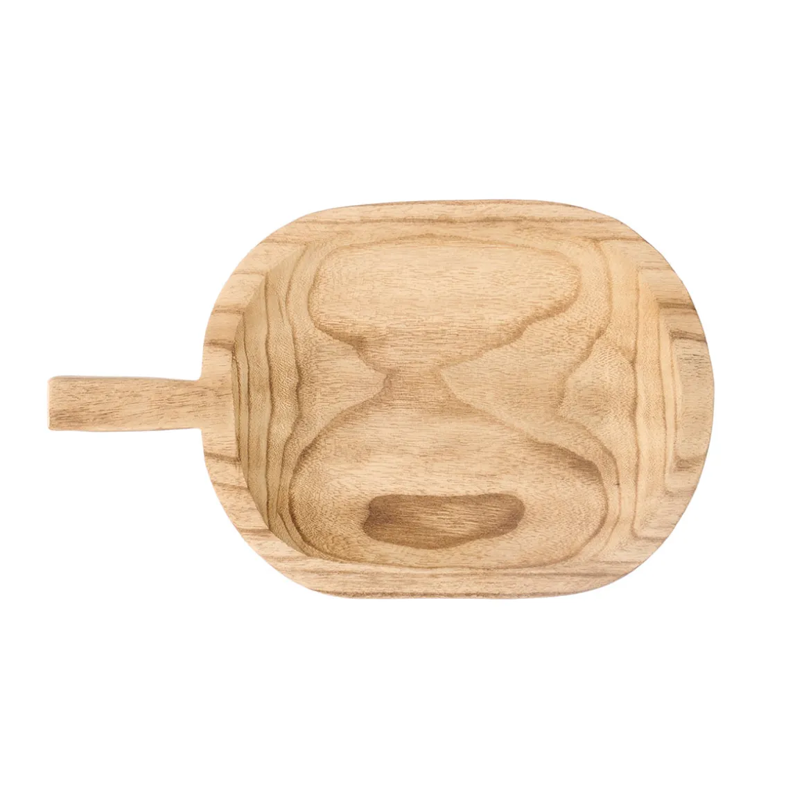 Tabla Beige De Madera Quemada 40x24cm