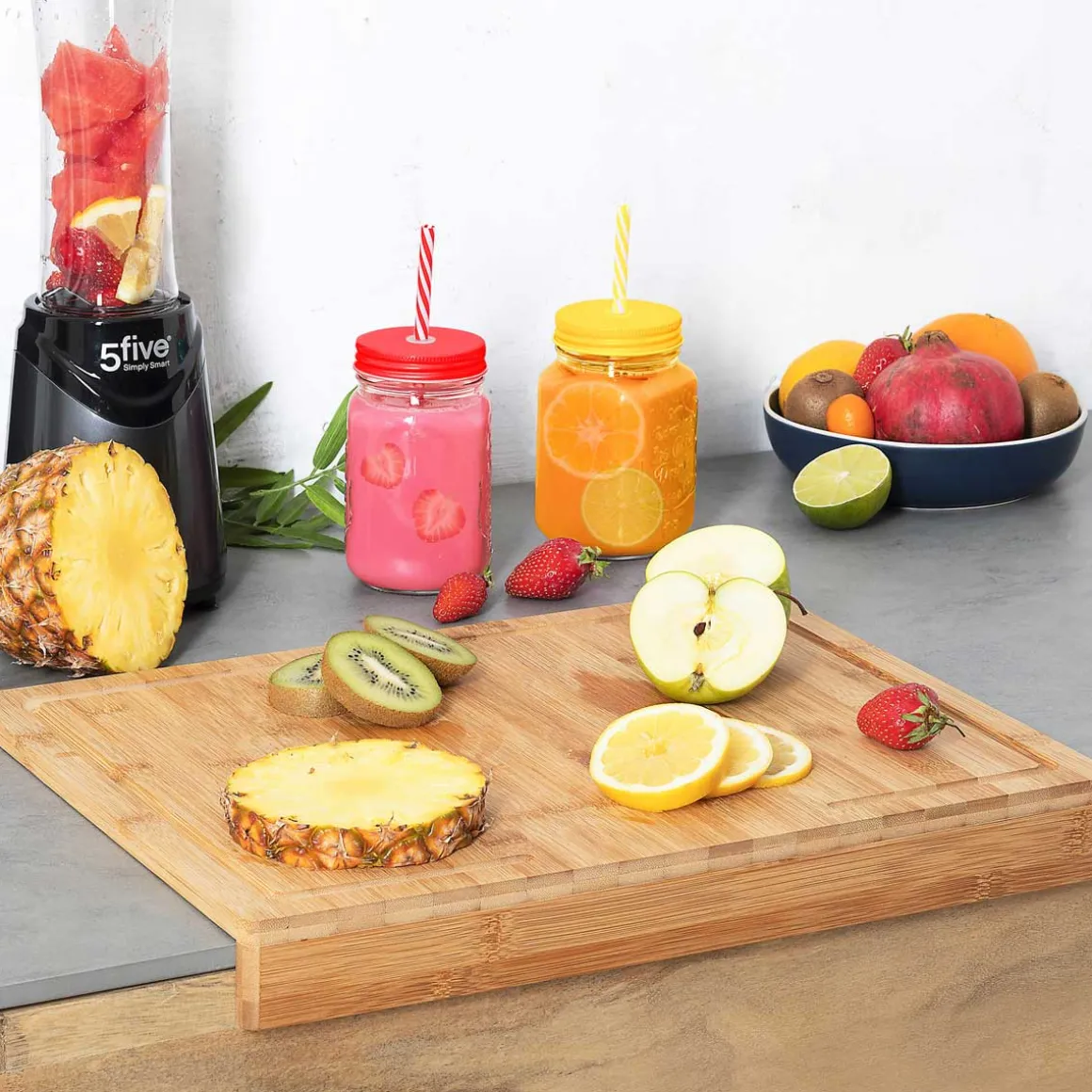 Tabla Cocina Hecha De Bambú 45x34.5Cm