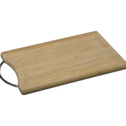 Tabla De Bambú C/Mango Decorado 30x20Cm