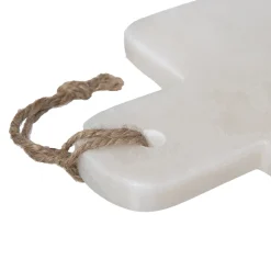 Tabla de cocina de mármol y madera 15x30cm