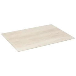 Tabla de cortar beige de vidrio templado 40x30cm