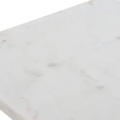 Tabla de presentación blanco de mármol 36cm