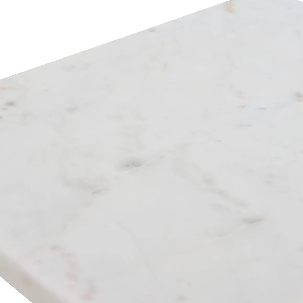 Tabla de presentación blanco de mármol 36cm